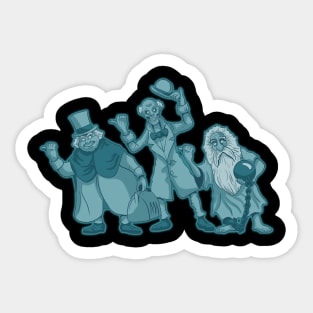 Hitchhiking Ghosts Sticker